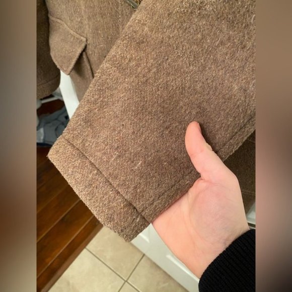 SOLD Vintage Gloverall Made in England Brown Duffle Coat - Picture 11 of 16